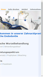 Mobile Screenshot of mikroskopische-endodontie-darmstadt.de